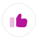 A thumbs up icon